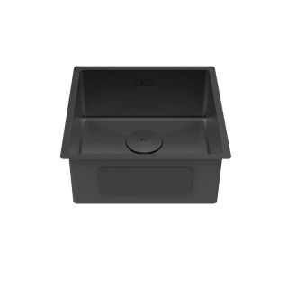 Кухонная мойка Lemark Olanga 440 9932124 чёрный матовый